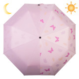 2019 new arrivals custom wholesale  ladies sun protection  auto open and close when have sun color changing umbrella