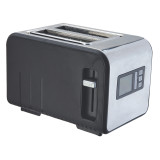 Toaster with auto centering defrost reheat cancel function
