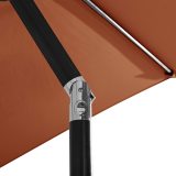 Custom Outdoor Mid-Pillar Umbrella Courtyard Rain-Proof Umbrella Advertising Umbrella/