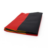 Custom polyester National flags 5ftx3ft german flag with screen printing