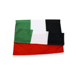 Customized polyester 3*5ft UAE flag campaign Hand held uae flag