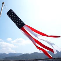 Custom flag usa American Windsocks garden beautiful for decorative