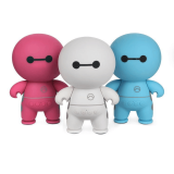 Cute robot audio cartoon baymax wireless speaker with TF card / USB combination function