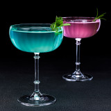 Creative tower champagne glass striped cocktail glass for bar/party/wedding