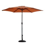 Custom Outdoor Mid-Pillar Umbrella Courtyard Rain-Proof Umbrella Advertising Umbrella/