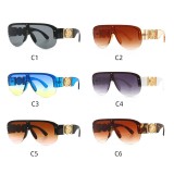 Superhot Eyewear 49300 Luxury Fashion Sun glasses Oversized One Piece Lens Shades Sunglasses