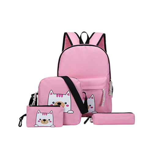 3pcs in 1set Customized Trendy Teenager School Bags Backpack Set