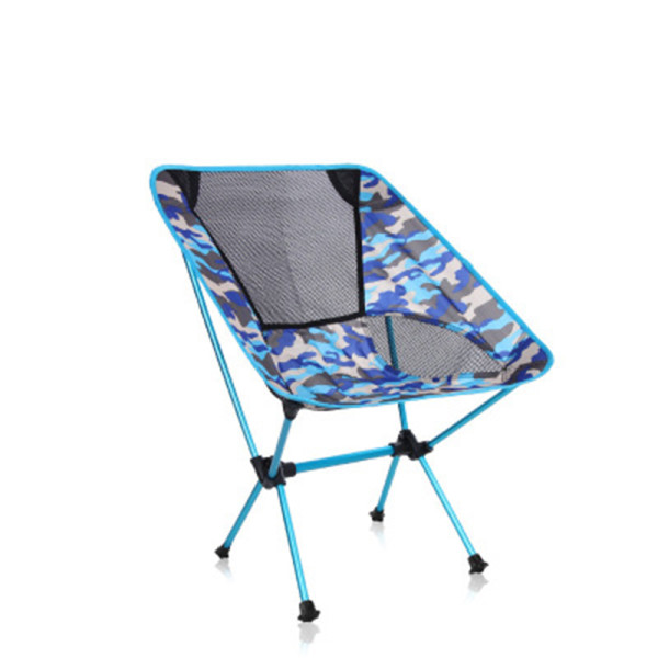 Lightweight portable camping chair Wholesale camping chair foldable Folding beach camouflage chair hot sale