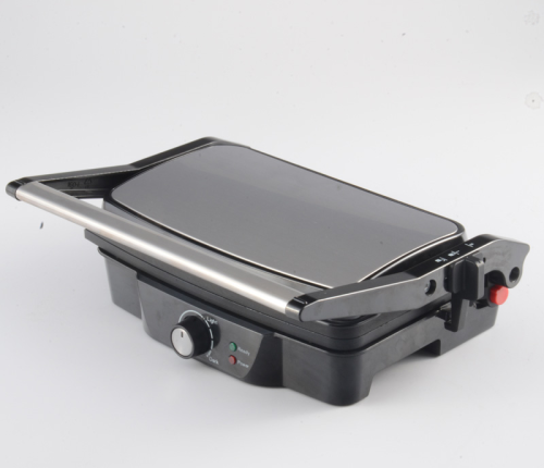 Electric BBQ Grill Kitchen Cooking Appliance Grill 2 Slice Contact Panini Press Grill with GS