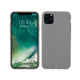 Rubber coating fluorescence pure color TPU mobile phone case for iPhone 11 Pro Max