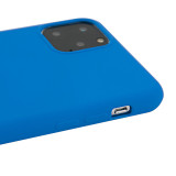 Rubber coating fluorescence pure color TPU mobile phone case for iPhone 11 Pro Max