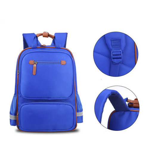 Wholesale 5-12 years old  children waterproof polyester student school backpack for Boy Girl  custom Student Schoolbag