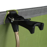 Outdoor folding chair bed steel bed chair for camping custom logo