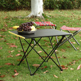 Multifunctional aluminum alloy Outdoor picnic easy portable folding camping table outdoor