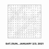 Word Search Funny Calendars Tear off Calendar 2021 2022 Customized Daily 365 Pages Desktop Table Advent Office Calendar
