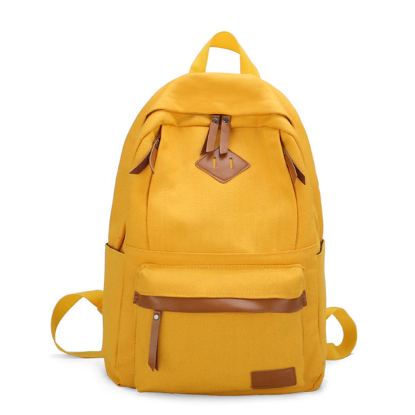 High Quality canvas School Bag Cheap Laptop Backpack Fashion colorful students backpack accept custom
