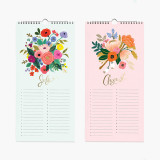 Custom Logo Printing Design 2021 Sprial 12 Monthly Wall Hanging Celebration Calendar Planner