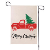 Customized pattern Europe and America Holiday Garden flag christmas yard flags