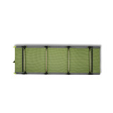 Outdoor folding chair bed steel bed chair for camping custom logo