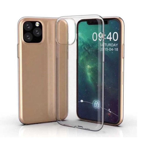 For iPhone 11 pro MAX Case Slim TPU Transparent Crystal Clear Custom Phone Case for iPhone XS MAX XR