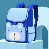 Hot Sale Custom Logo Unisex Children Backpack Bag Waterproof Durable 600D Polyester Primary School Bags Backpack