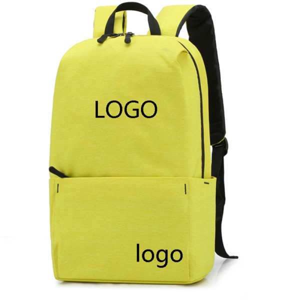 Black clear custom logo backpacks for school children kids back pack bagpack