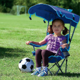 Folding chair canopy style sunshde design waterproof and ultraviolet-proof function Canopy chair camping chair