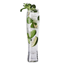Creative wax torch Lead-free glassware collins glass Cocktail cup water juice milk glasses