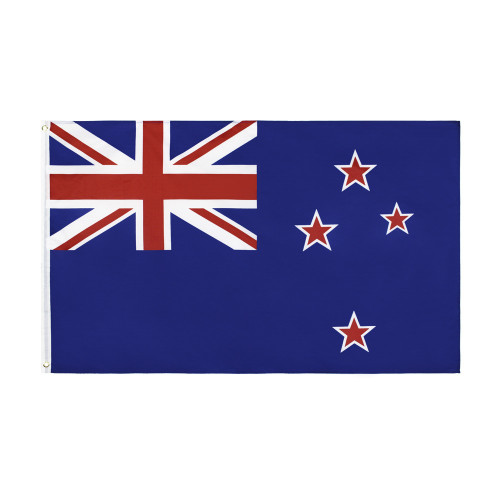 Factory price Vivid polyester New Zealand flag 3x5 ft wholesale