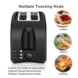 Wide slot stainless steel 2 Slice Grilled Cheese Toaster