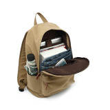 wholesale custom travel school canvas backpack with usb