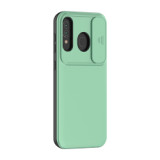 Hybrid TPU Bumper Back PC Slide Camera Lens Cover Mobile Phone Case for Samsung Galaxy A20 A21S