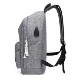 High Quality New Design Casual Popular USB Charging Backpacks Travel Unisex Student School Backpack For Teenagers