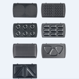 2 slice sandwich plate grill plate home use waffle maker