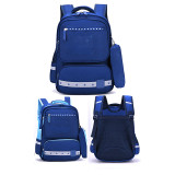 Wholesale Ready to Ship Multifunction Custom logo factory waterproof boys girls kid book school bag with pencil case