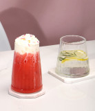 Wholesale Custom Mount Fuji  Old Fashioned Glass Stemless Wine Glass Liquor Whiskey Glass juice coffe glasses