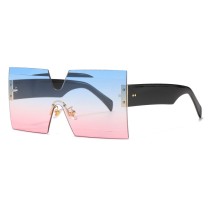 Superhot Eyewear 49800 Fashion Women Sun glasses Square Oversized Rimless Shades Sunglasses
