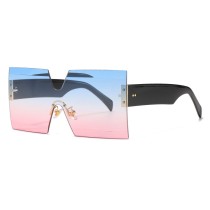 Superhot Eyewear 49800 Fashion Women Sun glasses Square Oversized Rimless Shades Sunglasses
