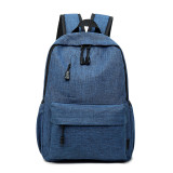 Trending 2020 fashion OEM rucksack lightweight outdoor travel canvas school bags laptop backpack bag