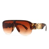 Superhot Eyewear 49300 Luxury Fashion Sun glasses Oversized One Piece Lens Shades Sunglasses