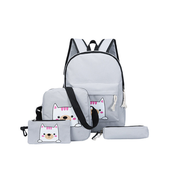 3pcs in 1set Customized Trendy Teenager School Bags Backpack Set