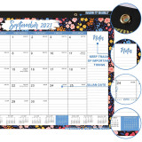 Custom Logo July 2021-Dec 2022 Easy Tear off Daily Monthly Wall Hanging Calendar with Notes List