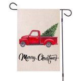 Customized pattern Europe and America Holiday Garden flag christmas yard flags