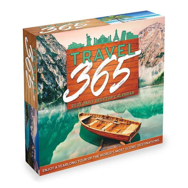Custom Calendar 2021 2022 Daily Tear Off 365 Days Travel Calendars Home Office Desktop Table  Calendar