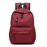 Trending 2020 fashion OEM rucksack lightweight outdoor travel canvas school bags laptop backpack bag