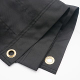 Factory wholesale custom American embroidered flag 3*5ft black Oxford cloth embroidery flag