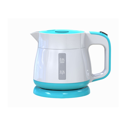 Electric 0.6L plastic kettle double wall