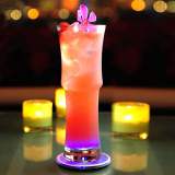 Wholesale creative 500ml juice milk tea cup cocktail glass long drink glass bamboo glass cup