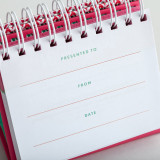 Manufacturer wholesale custom tear off calendar paper mini inspirational calendars pocket calendars