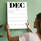 Custom Logo 2021-2022 Easy Tear-off Daily Plan Monthly Desktop Pad Wall Hanging Calendar